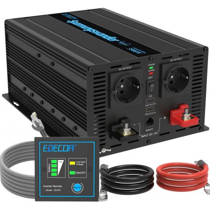 12V / 230V / 3500w invertteri puhdas siniaalto