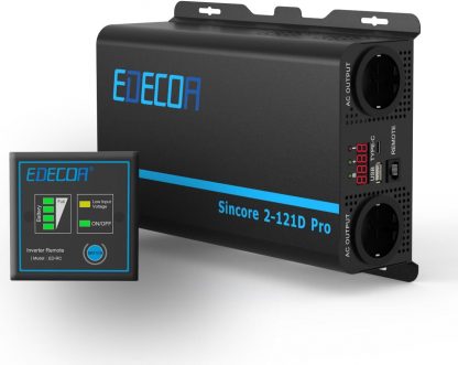 12V / 230V / 1200w invertteri puhdas siniaalto